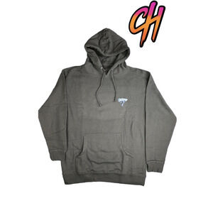 10 Deep "End Game" Black Graphic Pullover Hoodie Size Large